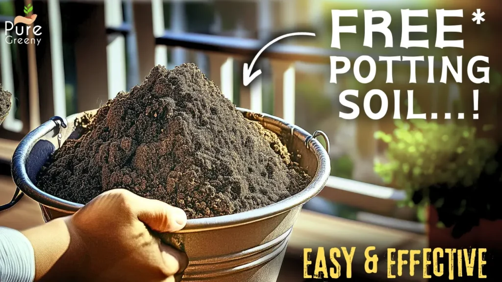 How To Make a FREE Potting Soil At Home? (Organic & Effective)