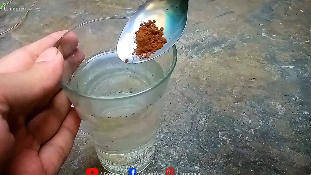 making Coffee Water On Soil